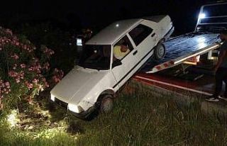 Facianın eşiğinden dönülen kazayı burunları...