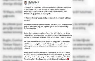Fahrettin Altun’dan 19 Mayıs mesajı: "Milletimizin...