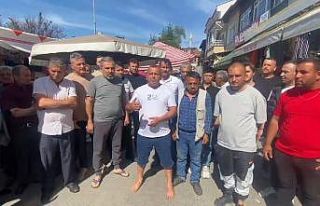 Festivali öncesi zabıtalar ve pazarcılar arasında...