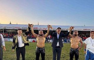 Fethiye’de yağlı güreşlerin kazananı Feyzullah...