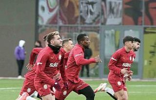 Galatasaray, Sivasspor maçı hazırlıklarına devam...