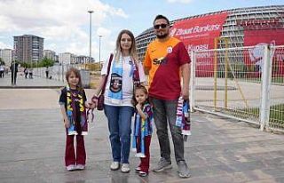 Gaziantep Stadyumu’nda kupa coşkusu başladı