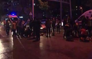 Gaziantep’te karşıya geçmeye çalışan 2 kişiye...