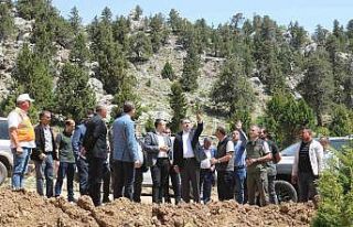 Gazipaşa-Kazancı-Ermenek Yolu’nda çalışmalar...