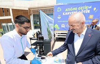 Gebze Belediyesi’nden ’Atığını Getir Kahveni...