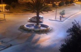 Gece yarısı 3 saat dirift attı, mahalleliyi canından...