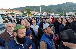 Gemlikli hacı adayları kutsal topraklara dualarla...