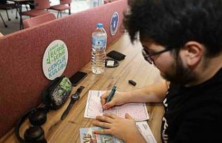 Gençlere üniversite yolunda sınav provası