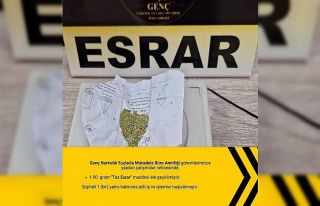 Genç’te uyuşturucu madde ele geçirildi