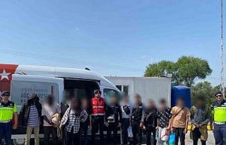Germencik’te 21 düzensiz göçmen, 2 organizatör...