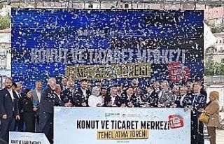 Hacılar’da konut ve ticaret merkezi temel atma...