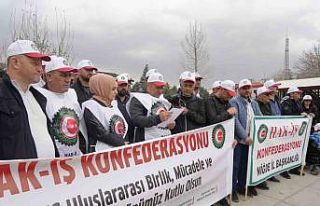 HAK-İŞ Niğde’de 1 Mayıs’ı kutladı: "Emeğin...