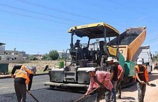 Halfeti’de ulaşımı rahatlatacak asfalt hamlesi