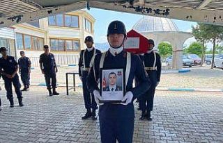 Hastalığa yenik düşen uzman çavuş son yolculuğuna...