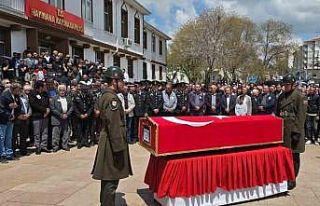 Hayatını kaybeden piyade er Yılmaz, toprağa verildi