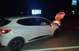 Hisarcık’ta ehliyetsiz ve alkollü sürücü ’Dur’...