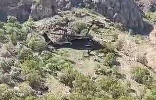 İbrahim Kom için havadan da arama çalışması...