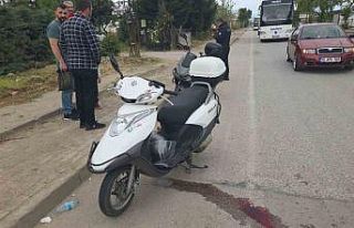 İki motosiklet çarpıştı: 2 yaralı