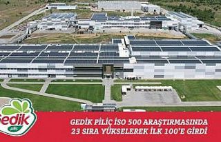 İlklerin firması Gedik Piliç ilk 100’de yerini...