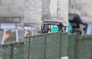 İnşaat ustasına hırsız şoku