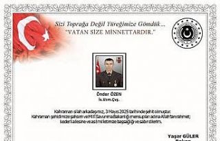 Irak’ın kuzeyinde Pençe Operasyon bölgesinde...