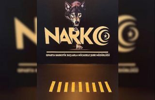 Isparta’da uyuşturucu operasyonu: 1 gözaltı