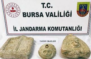 Jandarmadan tarihi eser operasyonu: 2 gözaltı