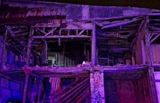 Kahramanmaraş’ta metruk binada göçük