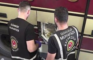 Kapıkule Sınır Kapısı’nda bir otobüste 87...