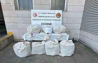 Kapıkule’de televizyon ünitesinde 49 kilo esrar...