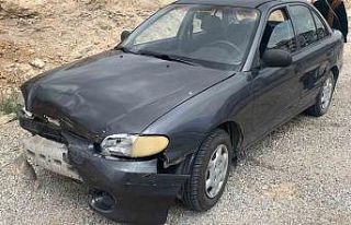 Karaman’da otomobille çarpışan motosikletin sürücüsü...