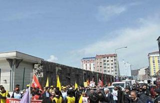 Kars’ta 1 Mayıs kutlamalarında arbede yaşandı