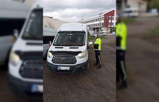 Kars’ta öğrenci servisleri denetleniyor