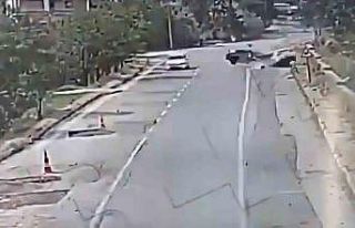 Kayseri’de 2 kişinin öldüğü feci kaza kamerada