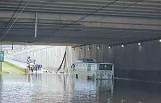 Kayseri’de sağanağın etkisi gün ağarınca ortaya...
