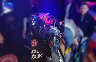 Kazada araçta sıkışan sürücü böyle kurtarıldı