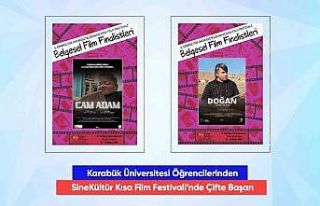 KBÜ öğrencilerinden SineKültür Kısa Film Festivali’nde...