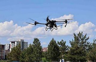 Kene kabusuna dronlu önlem