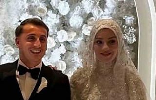 Kerem Aktürkoğlu Kocaeli’de evlendi