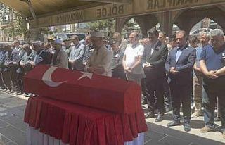 Kıbrıs gazisi son yolculuğuna uğurlandı