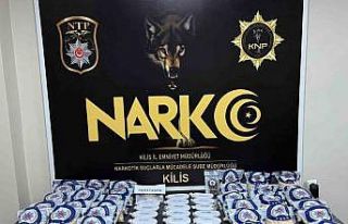 Kilis’te 57 kilo esrar ele geçirildi: 2 şahıs...