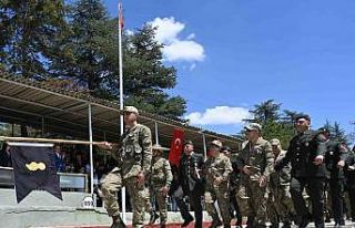 Kırıkkale’de engelliler bir günlük askerlik...