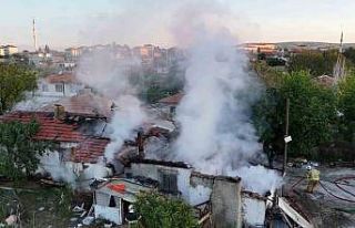 Kırıkkale’de müstakil evde yangın