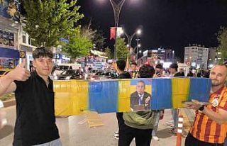 Kırşehir’de Galatasaray’ın şampiyonluk sevinci