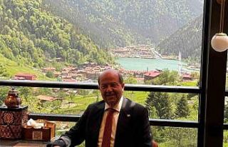 KKTC Cumhurbaşkanı Ersin Tatar, Uzungöl’e hayran...