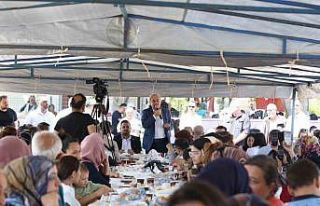 Kocagöz, Göksu mahalle sakinleriyle buluştu