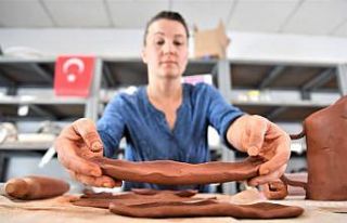 KONSEM kursiyerlerinden yılsonu sergisi