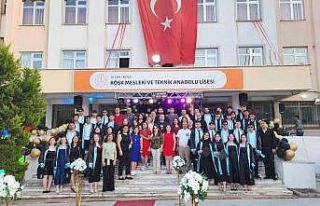 Köşk MTAL’de mezuniyet coşkusu