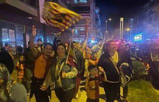 Kula’da Galatasaray coşkusu