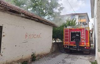 Kulu’da müstakil evde yangın